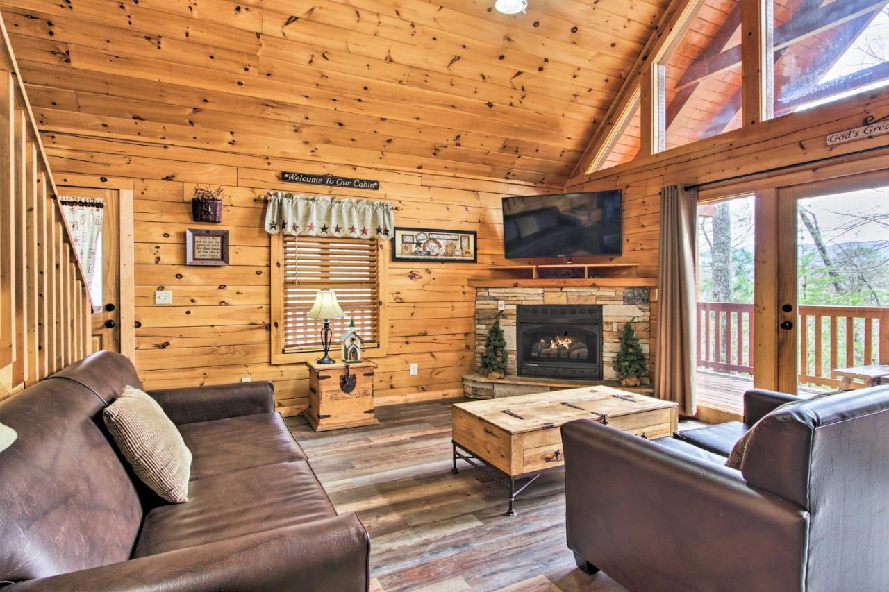 Gatlinburg Mountain Cabin With Grill And Pool Table! Екстер'єр фото