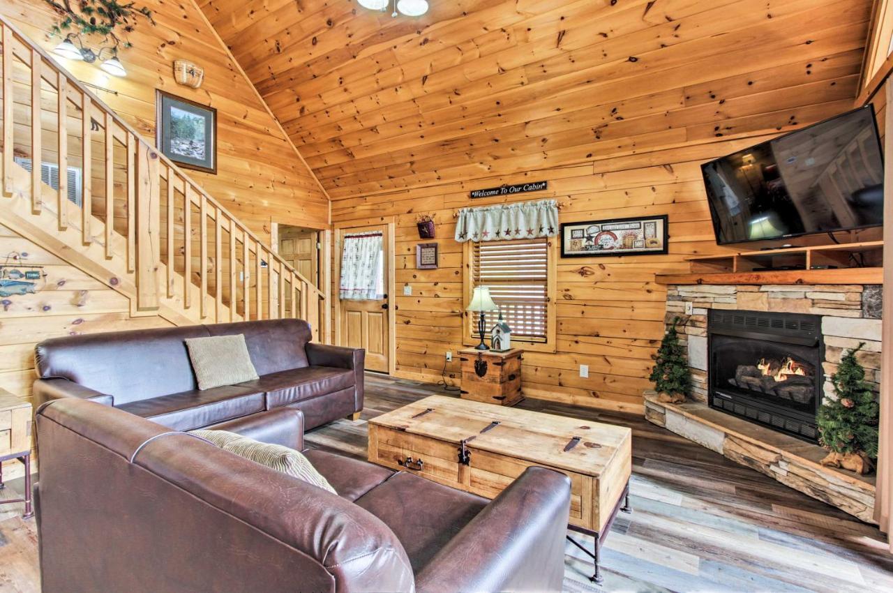 Gatlinburg Mountain Cabin With Grill And Pool Table! Екстер'єр фото