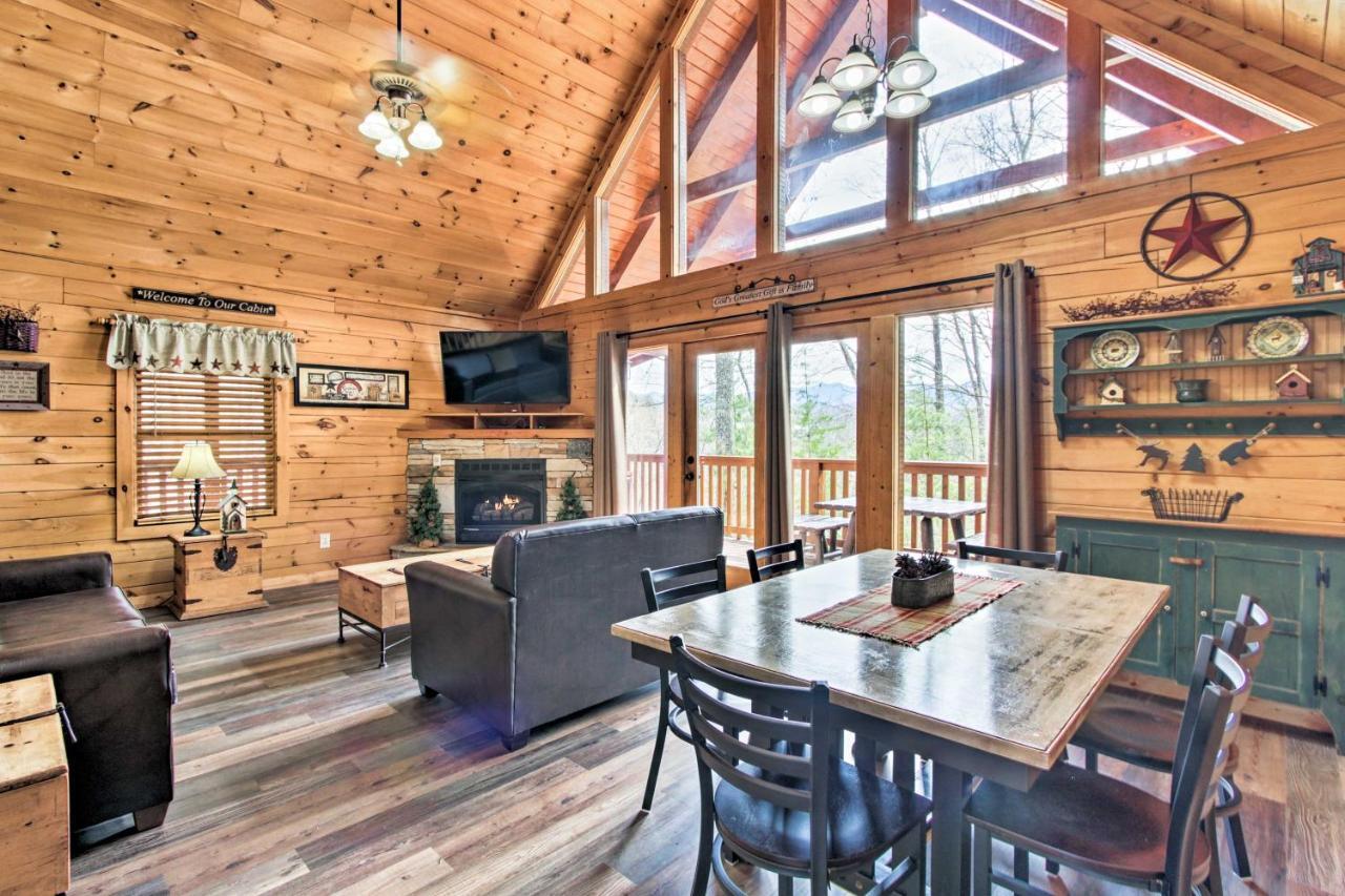 Gatlinburg Mountain Cabin With Grill And Pool Table! Екстер'єр фото