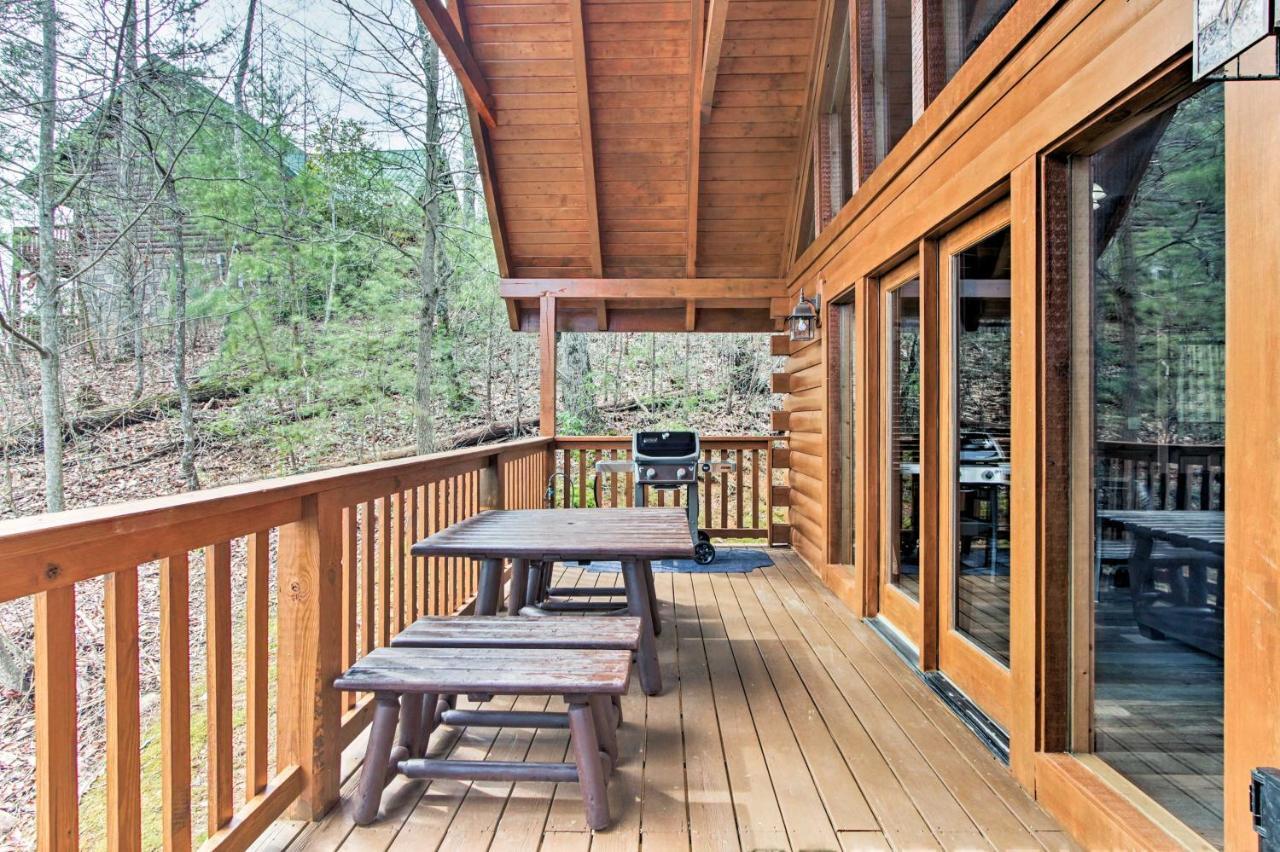 Gatlinburg Mountain Cabin With Grill And Pool Table! Екстер'єр фото
