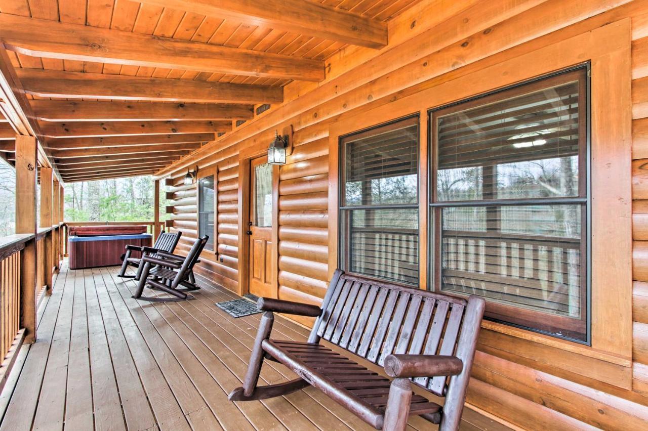 Gatlinburg Mountain Cabin With Grill And Pool Table! Екстер'єр фото
