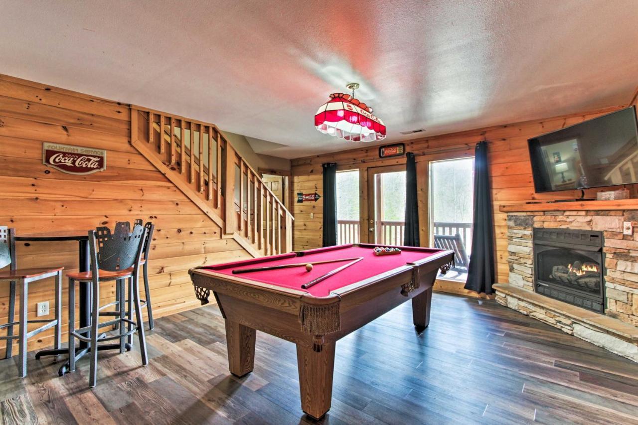 Gatlinburg Mountain Cabin With Grill And Pool Table! Екстер'єр фото